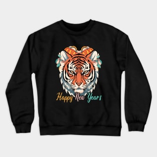 Happy Lunar New Year 2024 Chinese Tiger Crewneck Sweatshirt